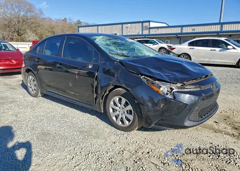 2020 Toyota Corolla Le from USA, damaged, VIN 5YFEPRAE2LP087491